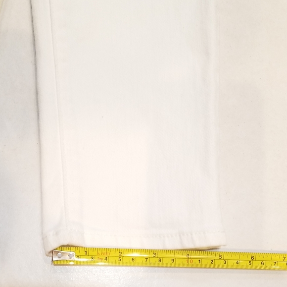 Michael Michael Kors Straight Leg White Ankle Jeans 6 - Picture 15 of 15